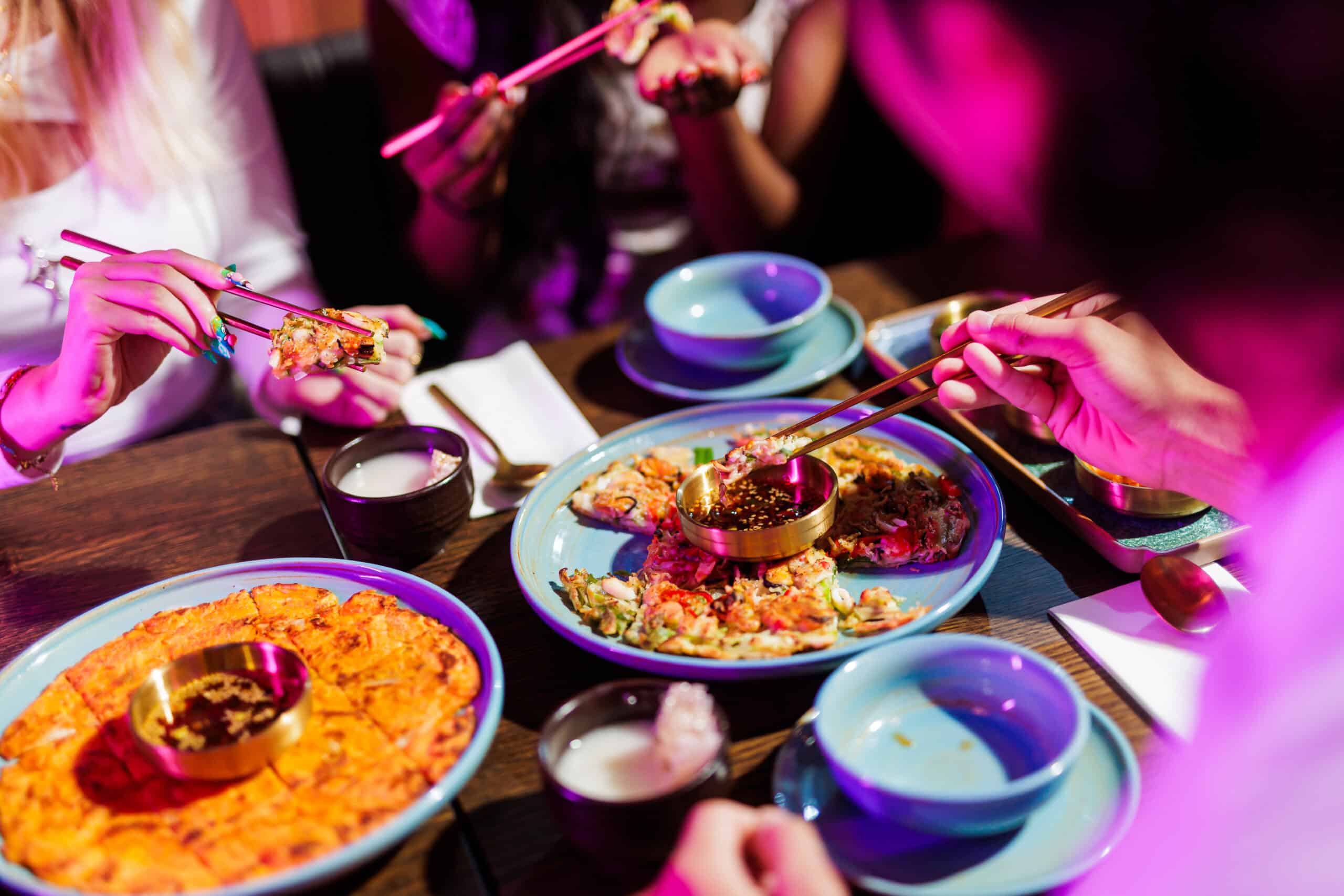 Brussels - Anspach 1 Drinks Makgeolli Honeycomb upgrade Food Haemul Jeon Seafood Pancake Kimchi Jeon scaled